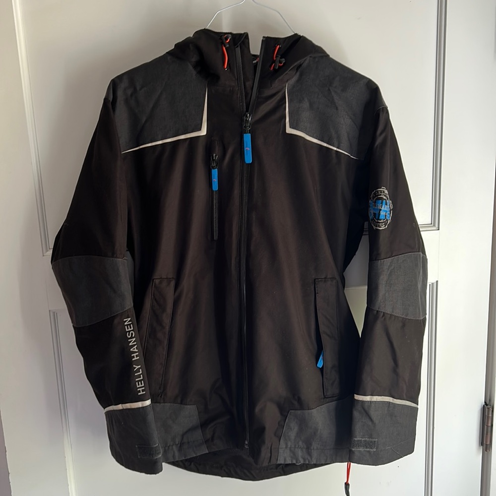 Helly Hansen Spray Jacket | Mint Condition | Writing with gray sharpie on inside